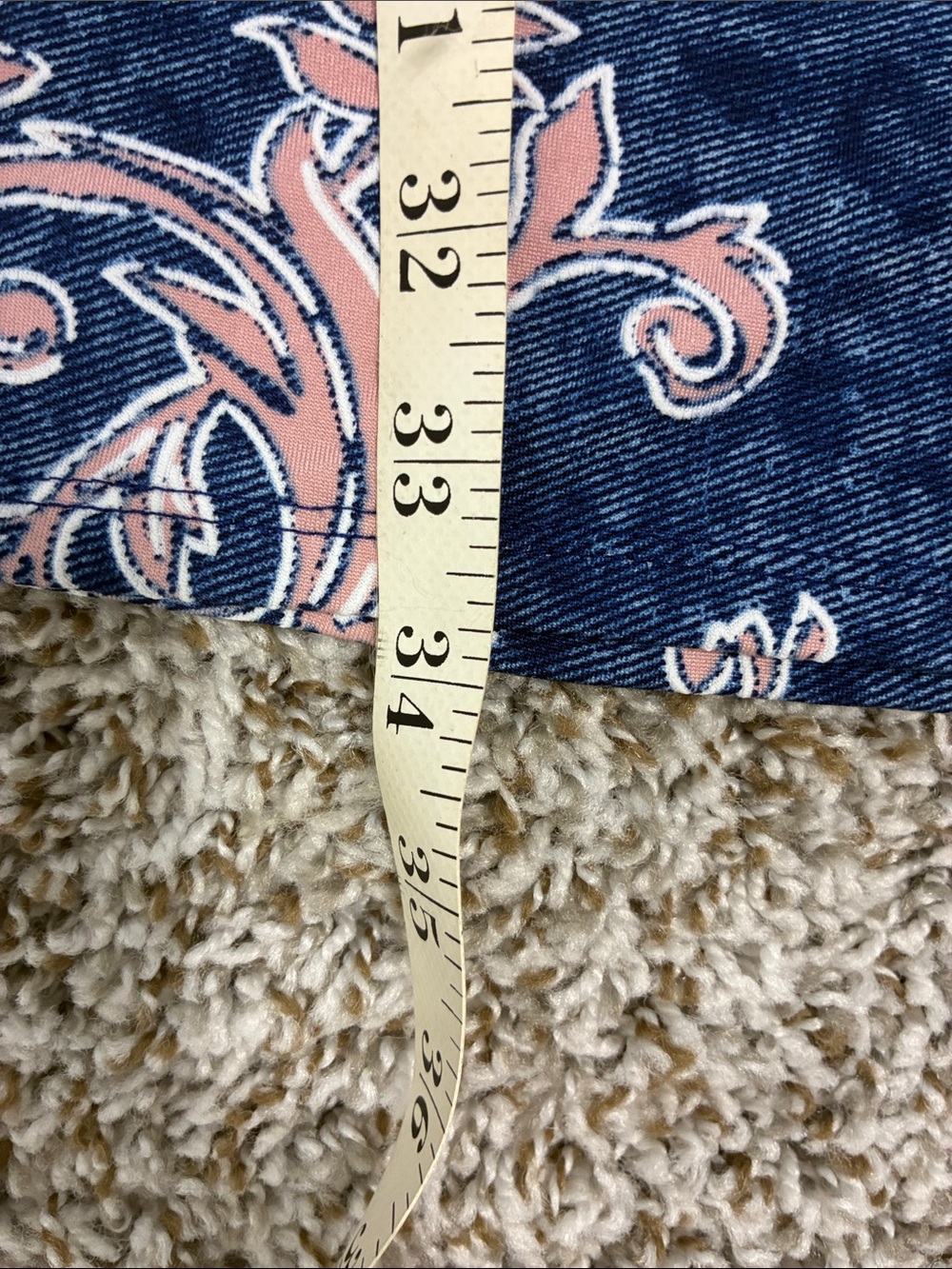 Joie De Vivre Blue Pink Floral A-Line Dress S Tulip Cap Sleeve Boho Cottagecore - Picture 11 of 11